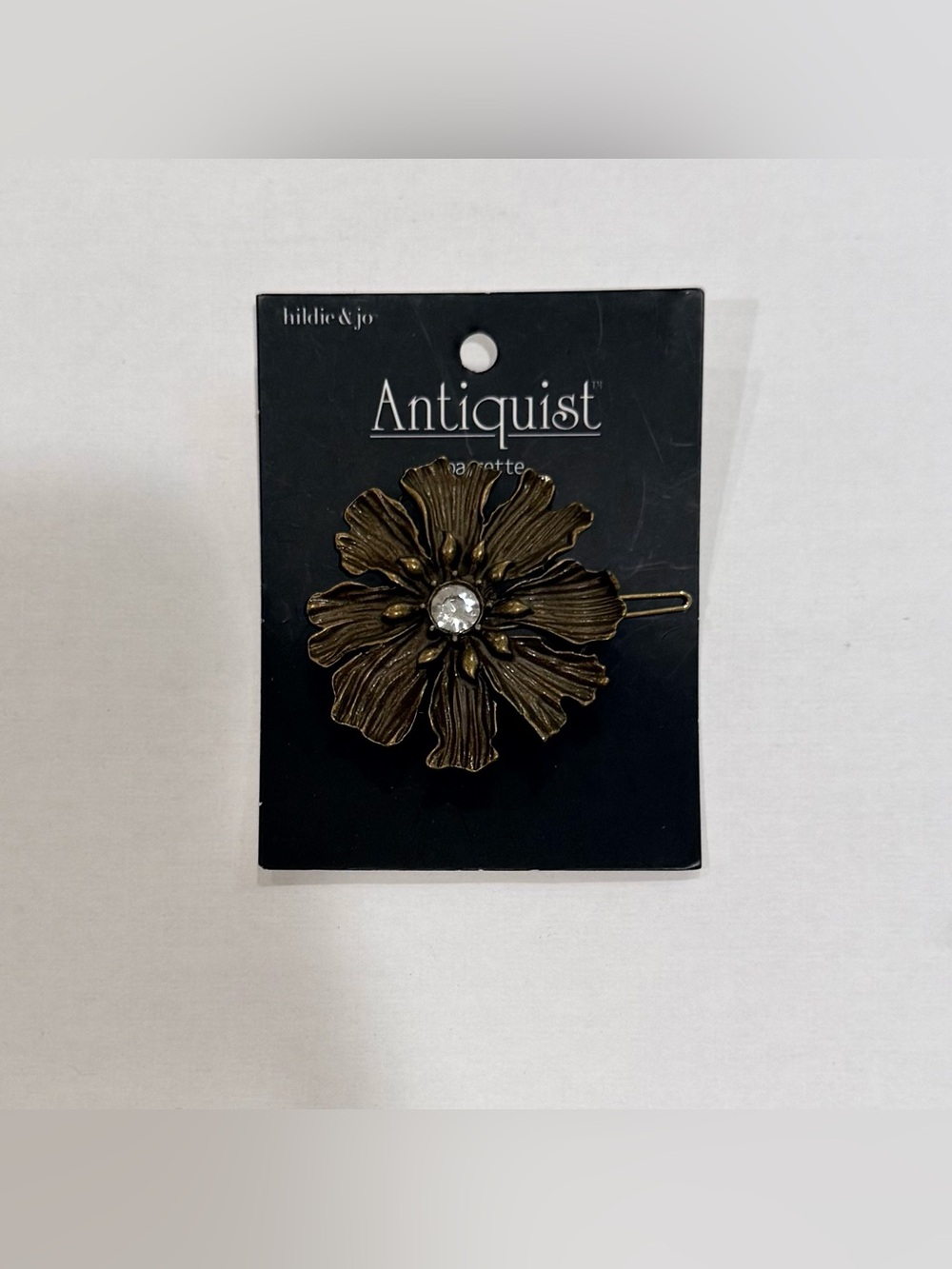 NEW hildie & jo antiquist flower hair clip